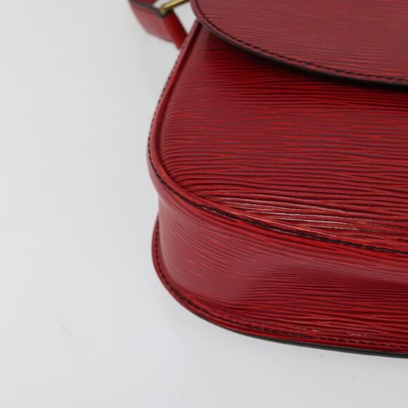 LOUIS VUITTON Epi Saint Cloud GM Shoulder Bag Red M52197 - Picture 14 of 16